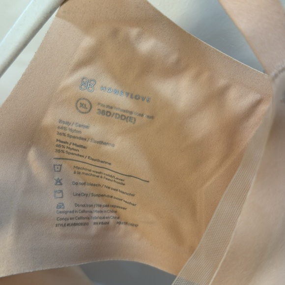 HONEYLOVE shapewear CrossOver Bra - Astral (White) - Picture 11 of 11